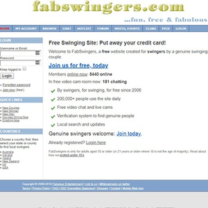 fabswingers login