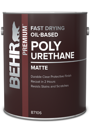 fast drying stain and polyurethane