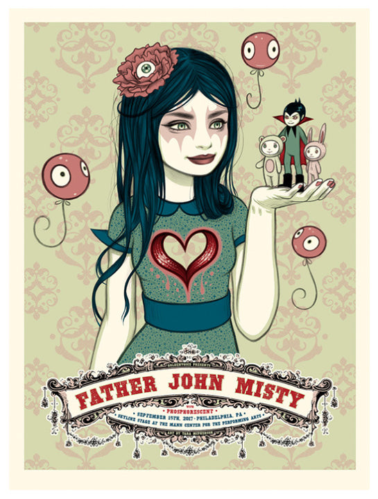 father john misty concert poster