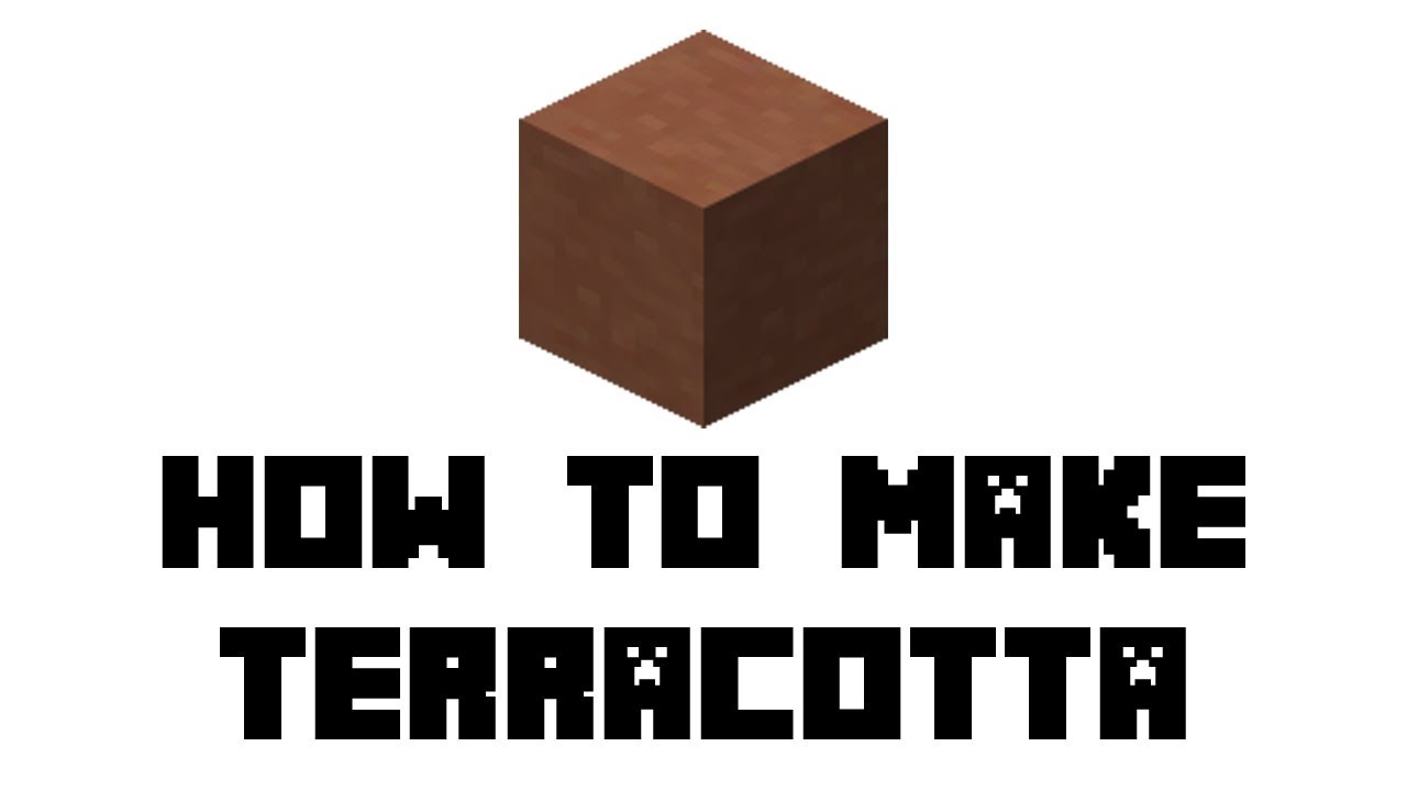 how to get terracotta minecraft