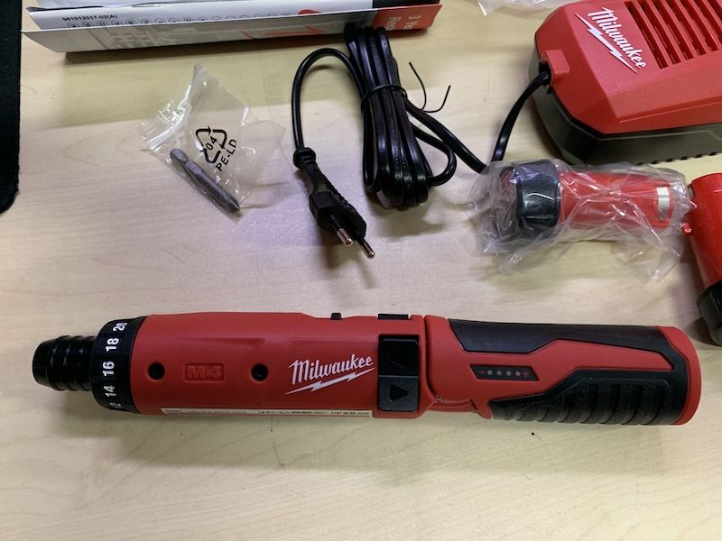 milwaukee cordless screwdriver