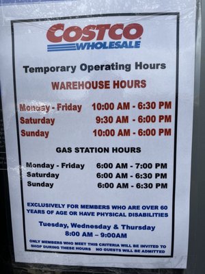 what time does costco gas open