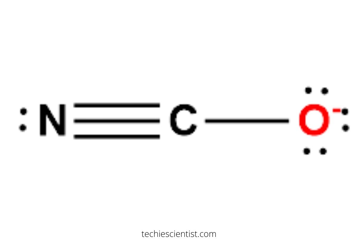 cyanate lewis structure