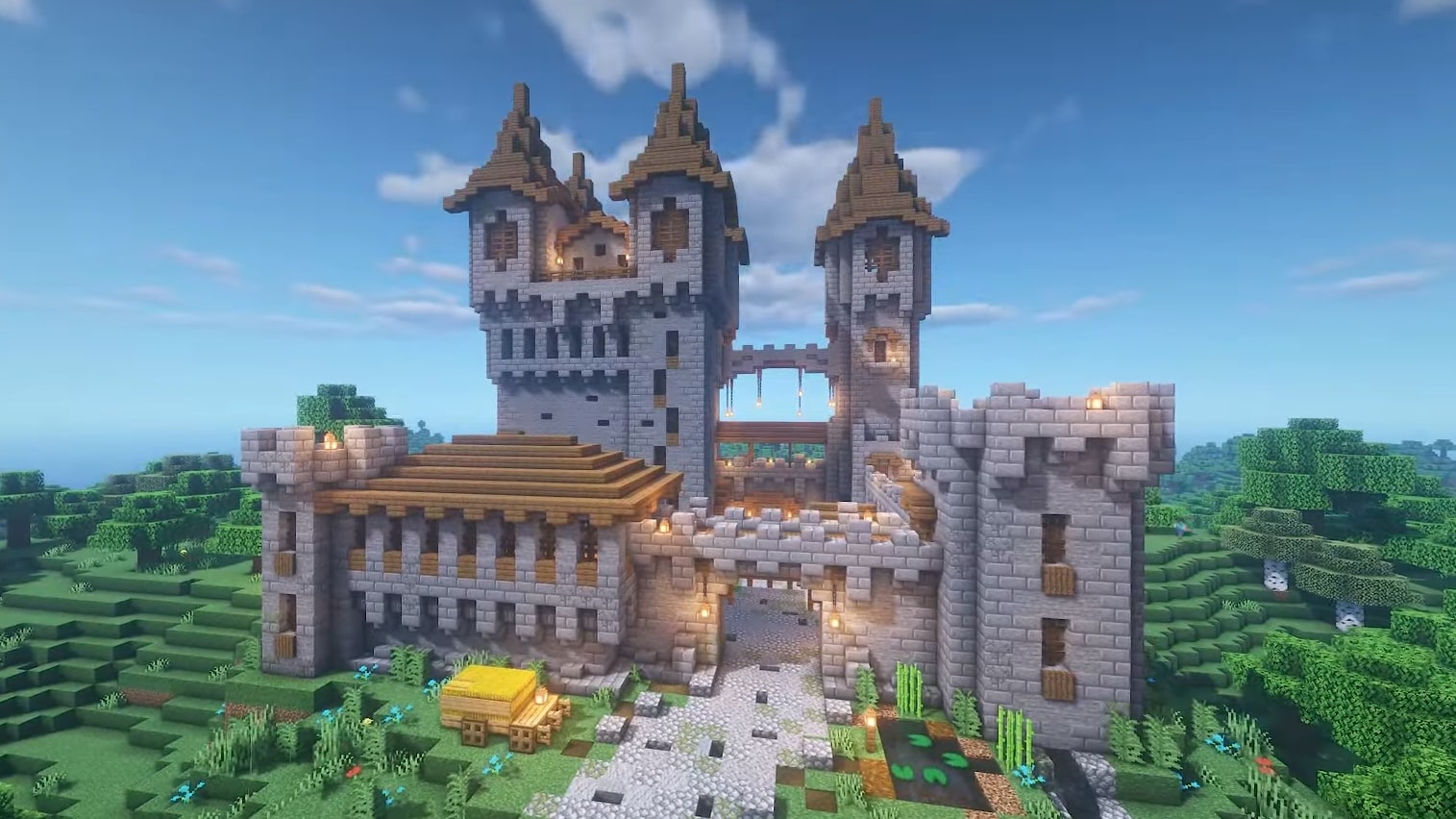 medieval castles minecraft