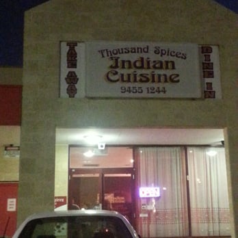 thousand spices indian restaurant reviews