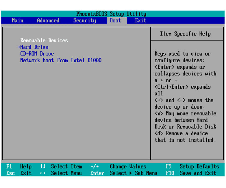 how to boot a laptop from a usb