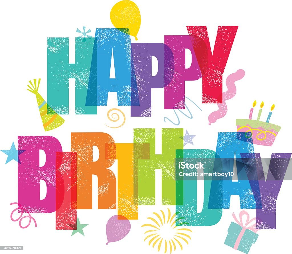 birthday clipart vector