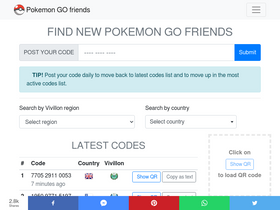 fcswap pokemon go codes