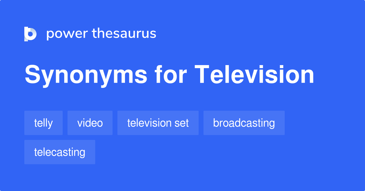 tv synonyms