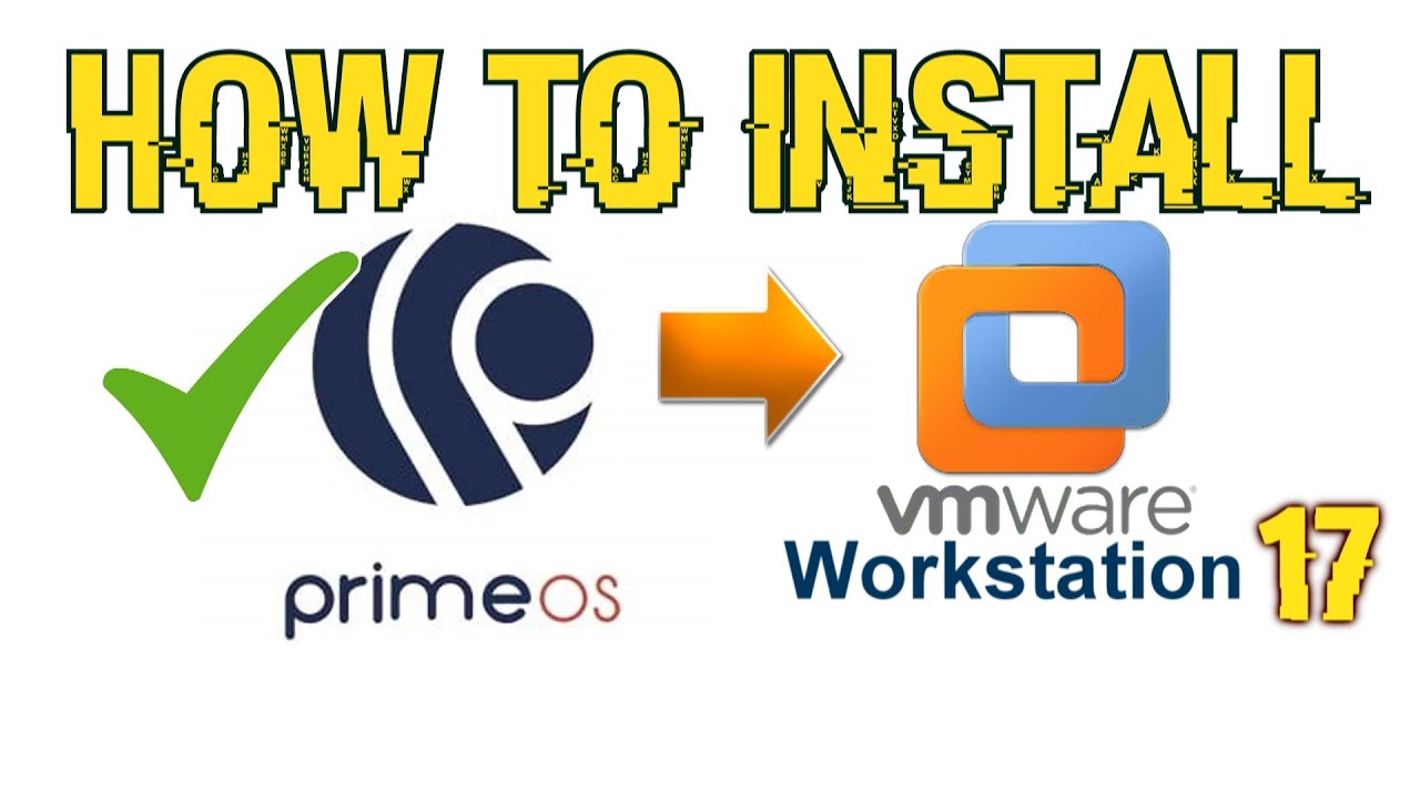 install prime os vmware