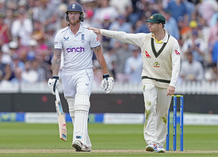 test match ashes score