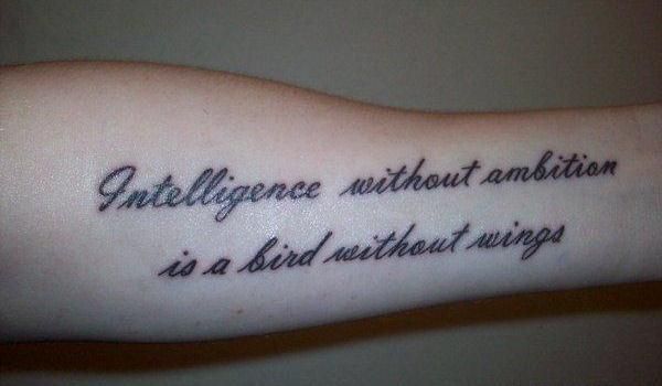 tattoos with meaningful sayings for guys