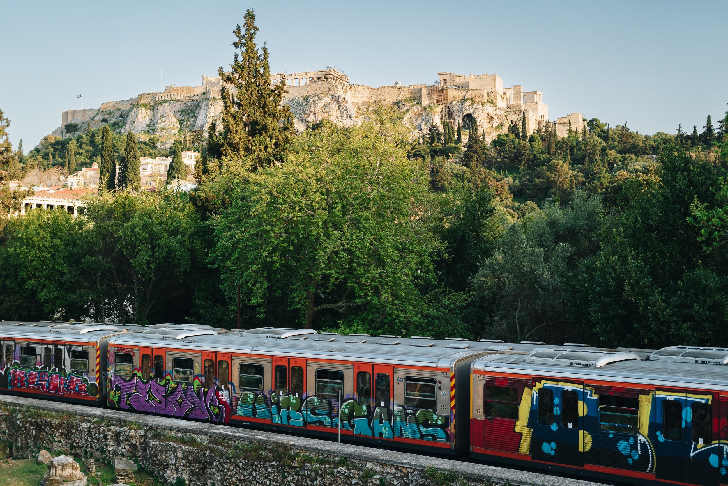 train to athens