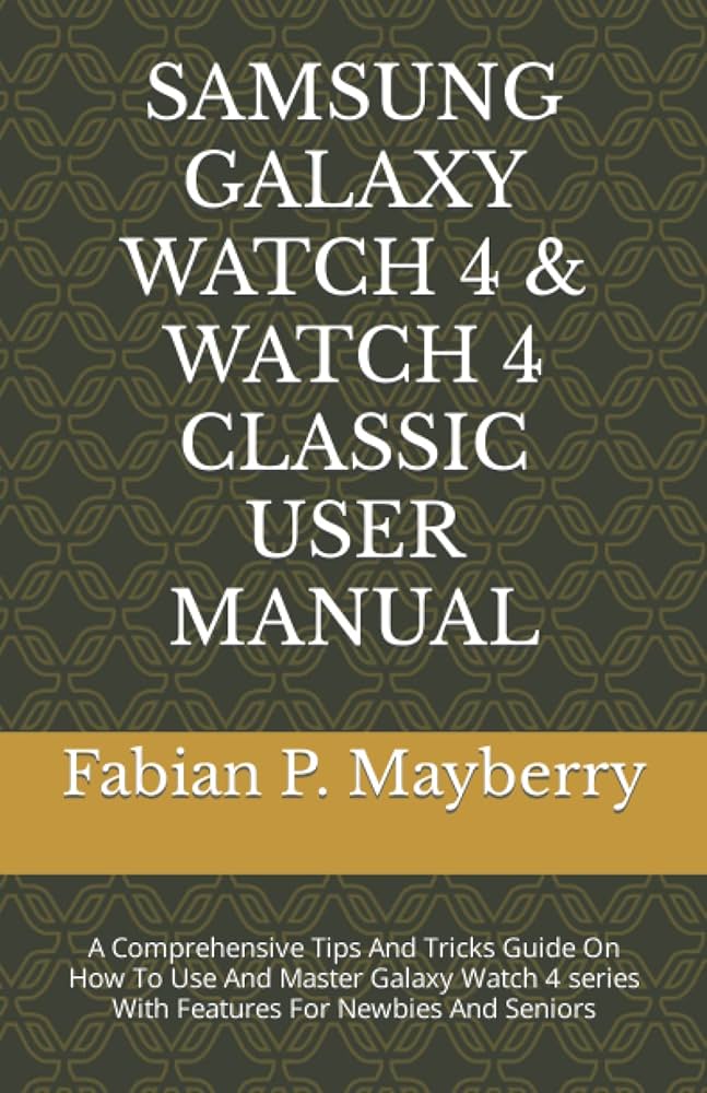 manual samsung galaxy watch 4