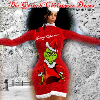 grinch dress