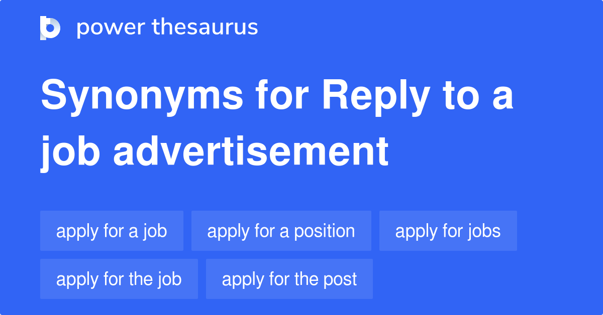 advertisement synonyms