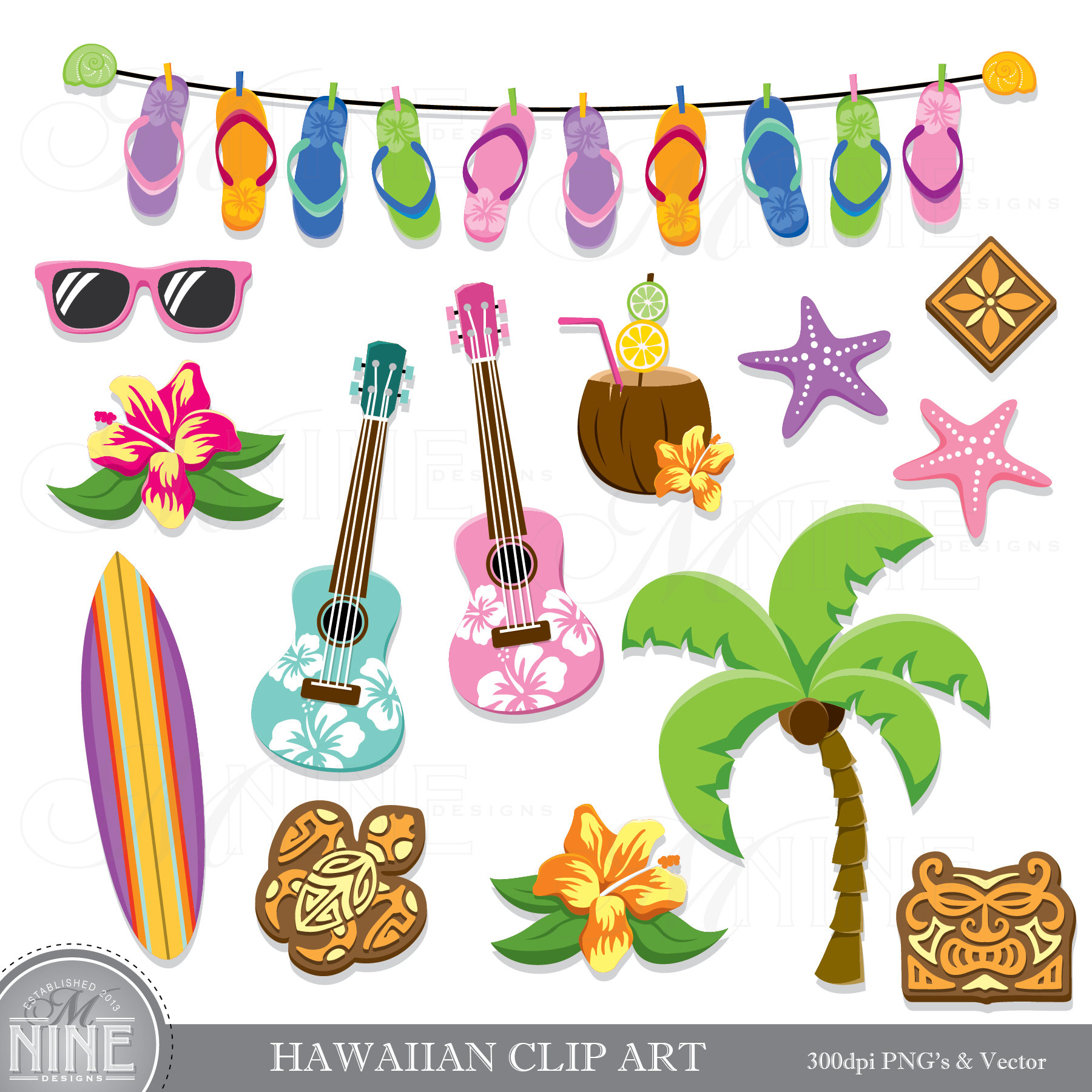 hawaiian images clip art