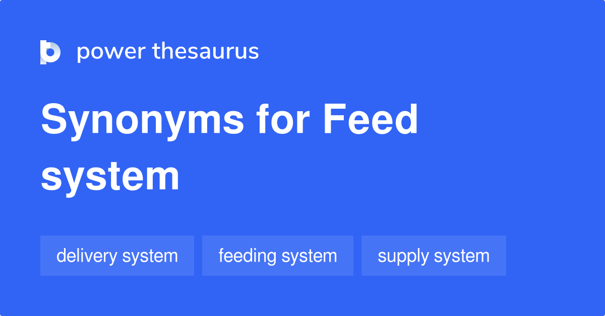 feed thesaurus