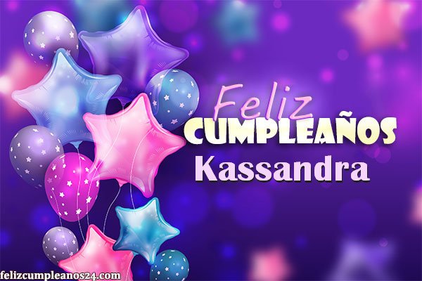 feliz cumpleaños kassandra