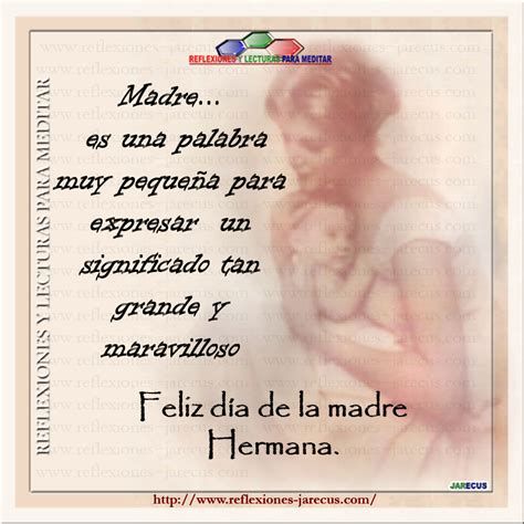 feliz dia de la madre hermana mayor