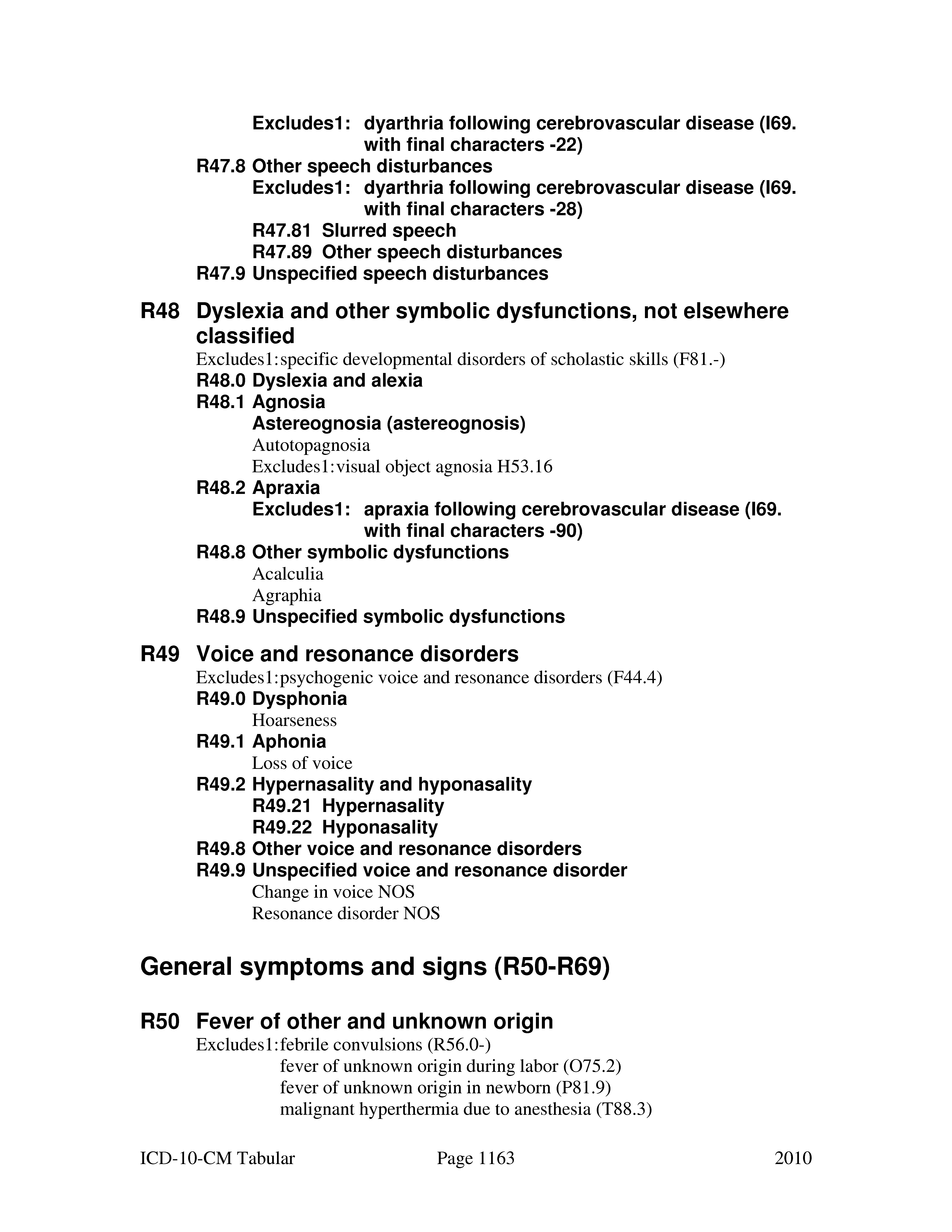 fever in newborn icd 10