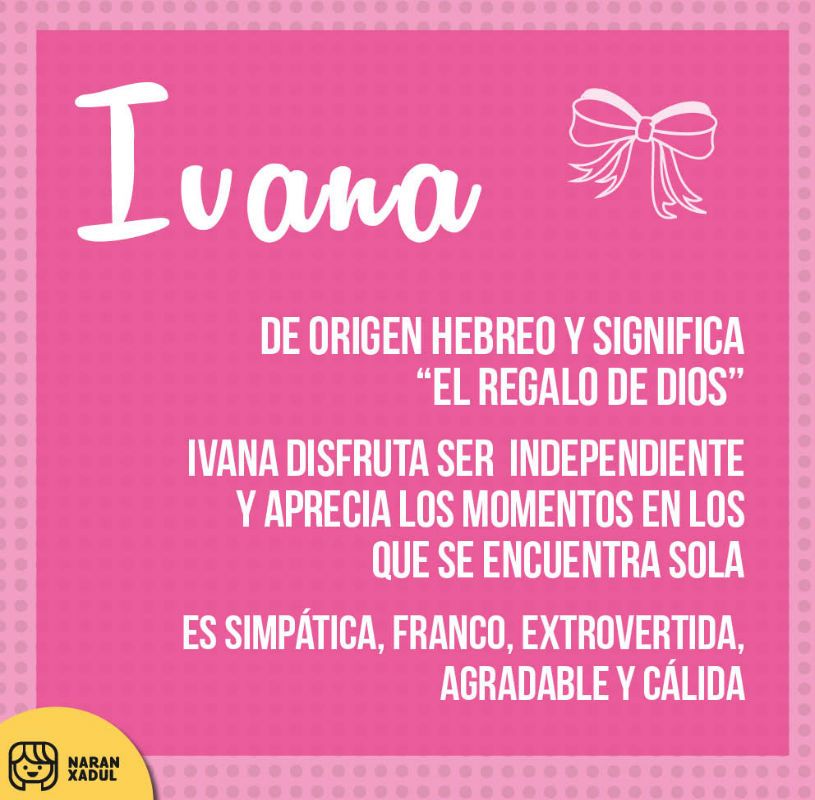 significado de ivanna en la biblia