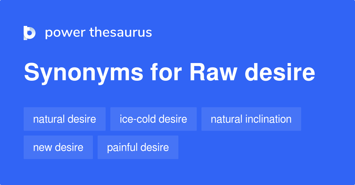 desire synonyms