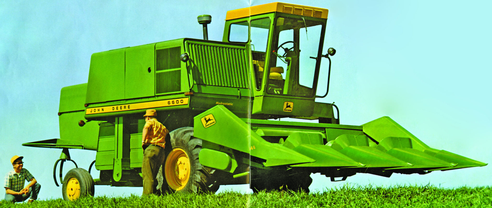 john deere 6600 combine specs