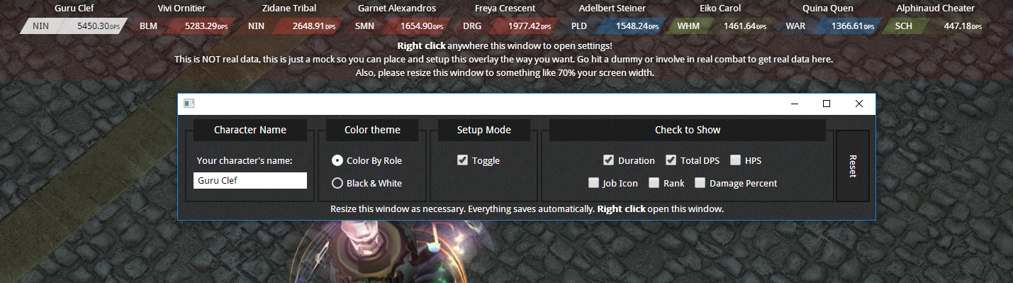 ffxiv overlay plugin