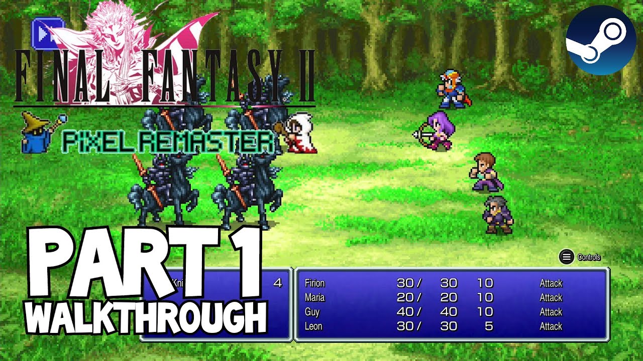 final fantasy ii pixel remaster walkthrough