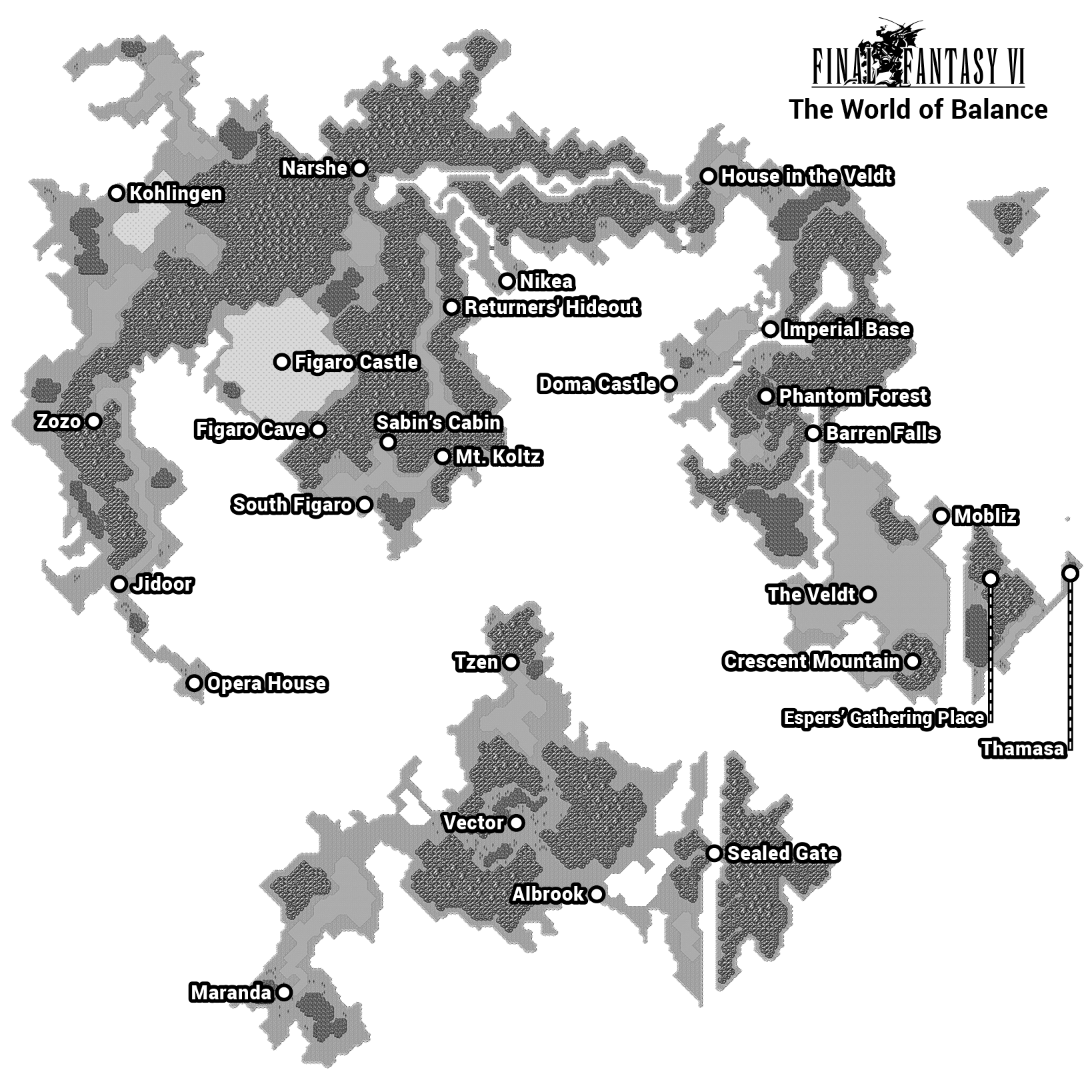 final fantasy vi map