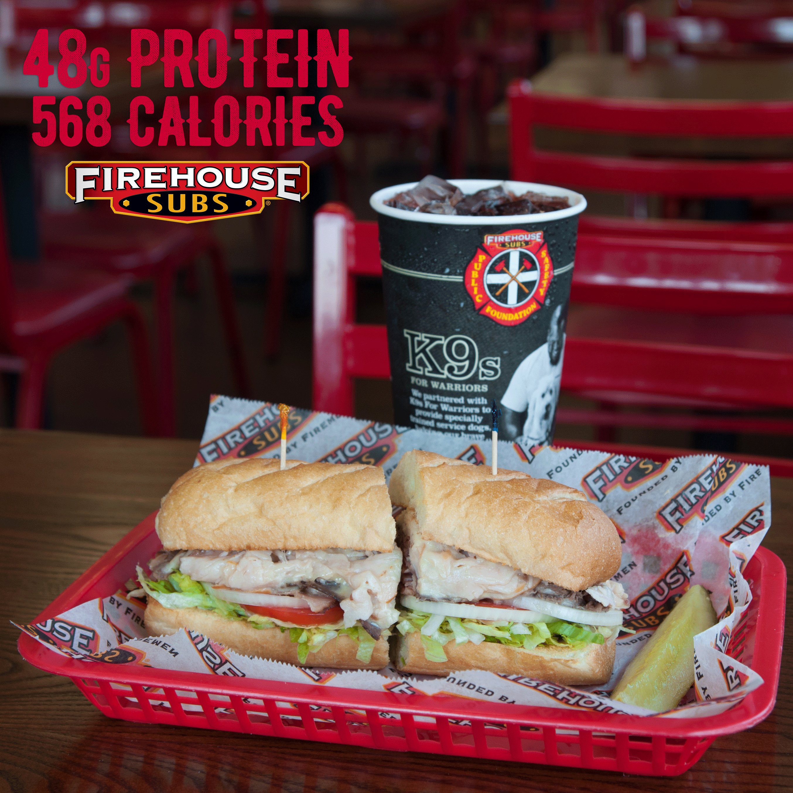 firehouse subs protein