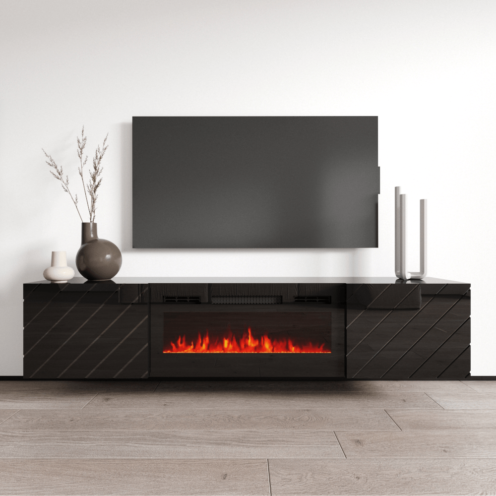 fireplace tv cabinet