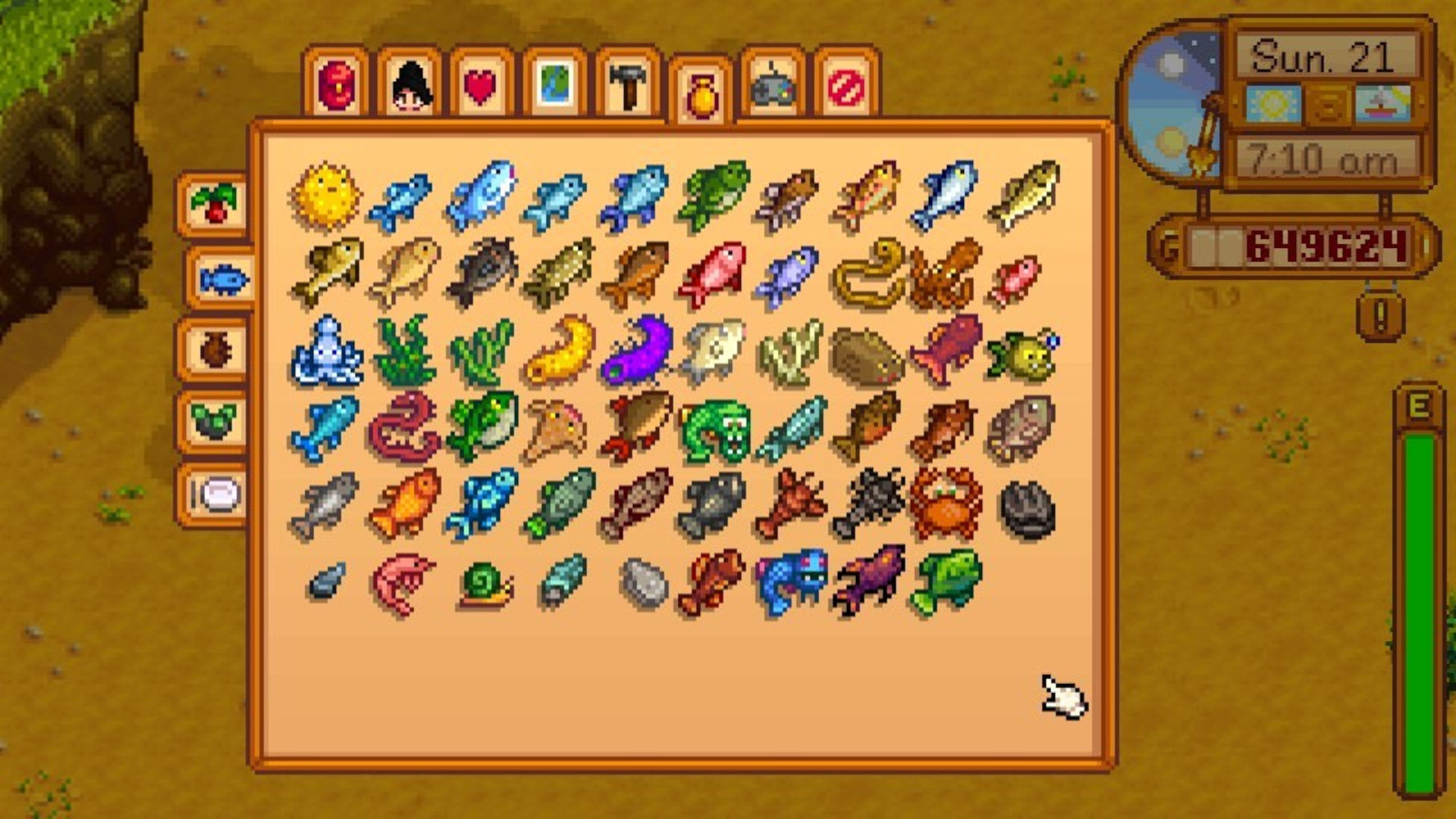 fish stardew valley