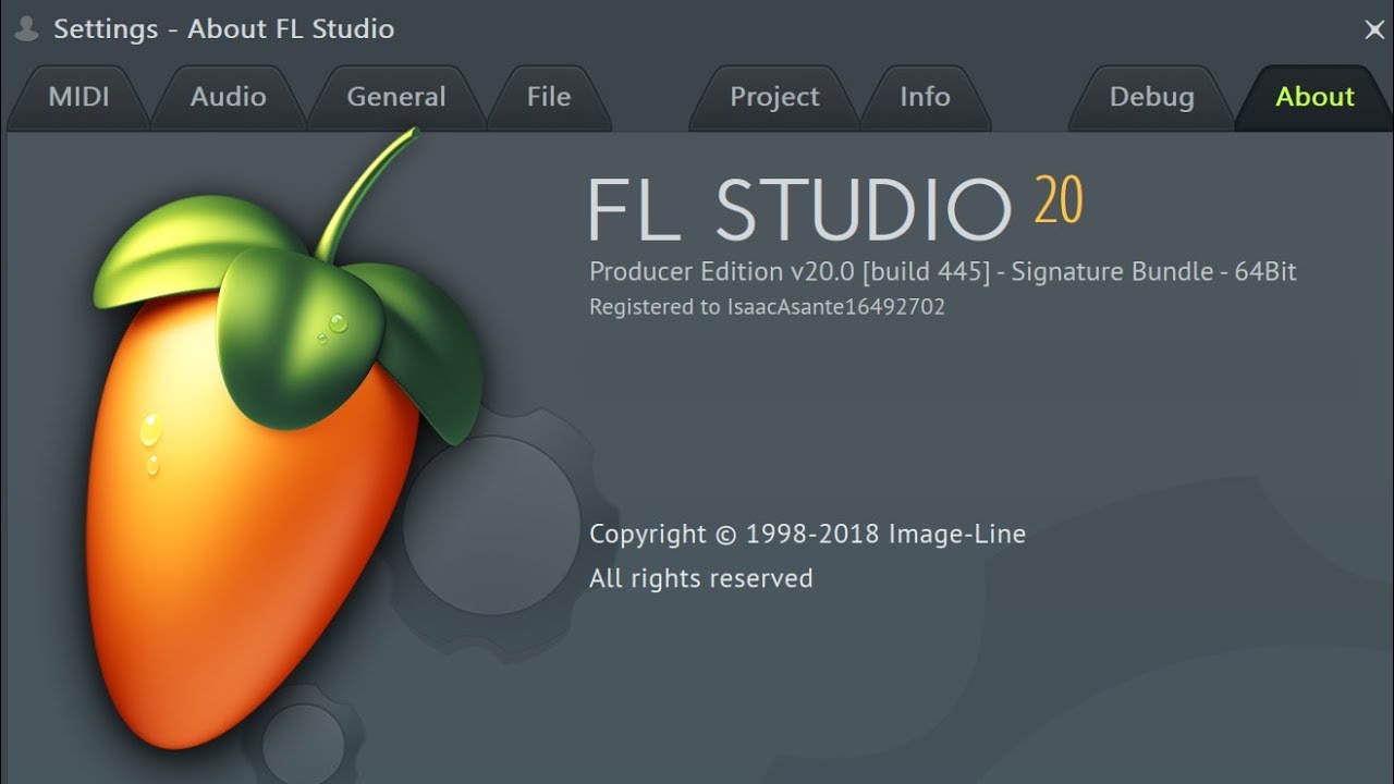 fl studio 20 serial key