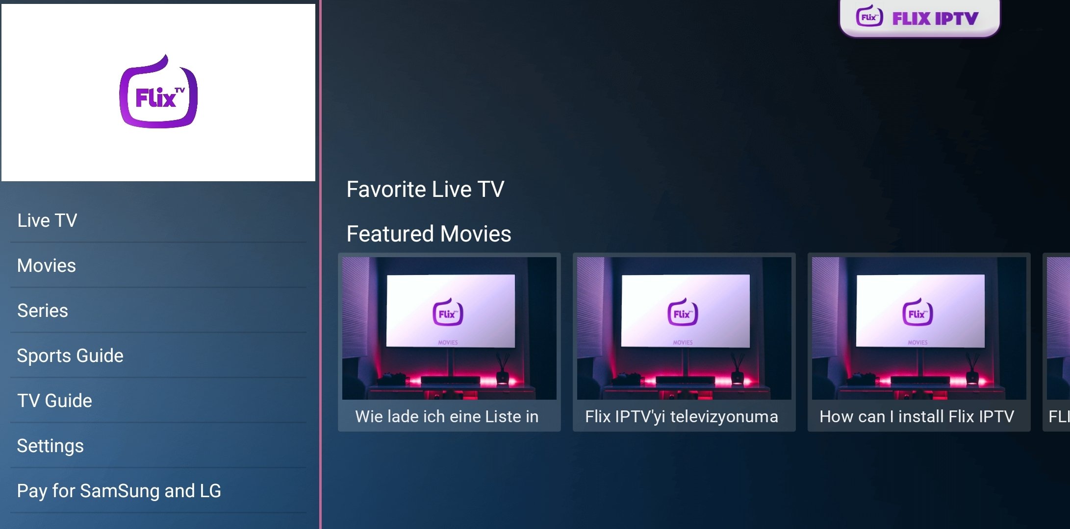 flix iptv downloader