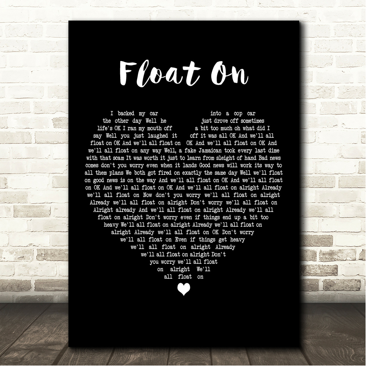 float on song lyrics