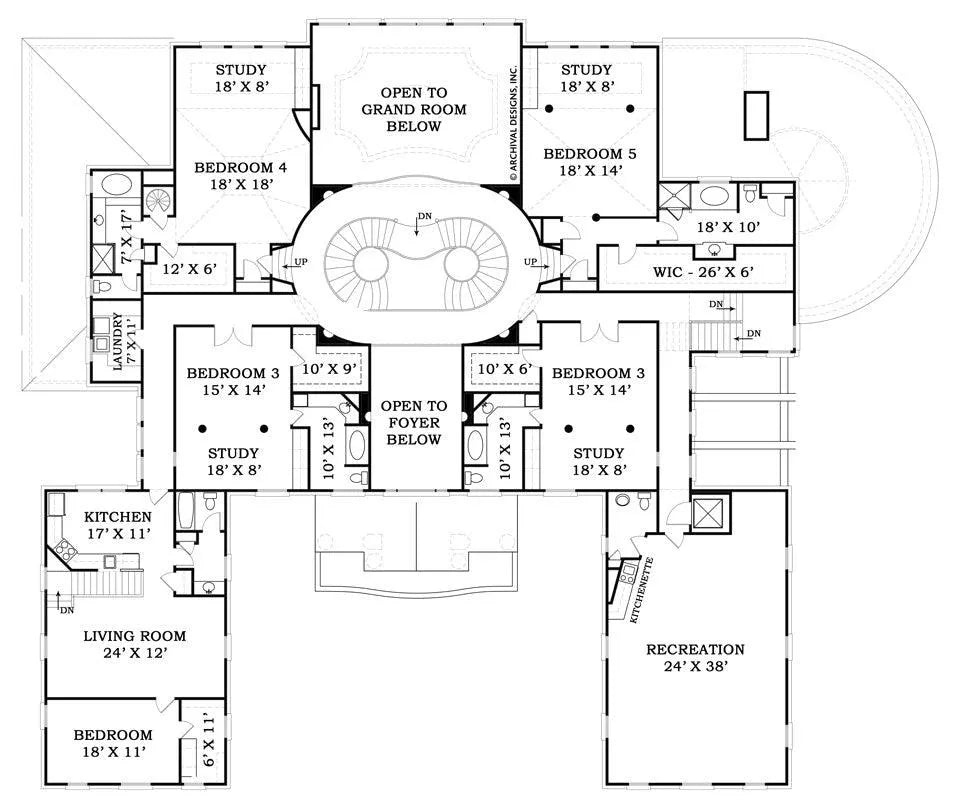 floor plans mansion