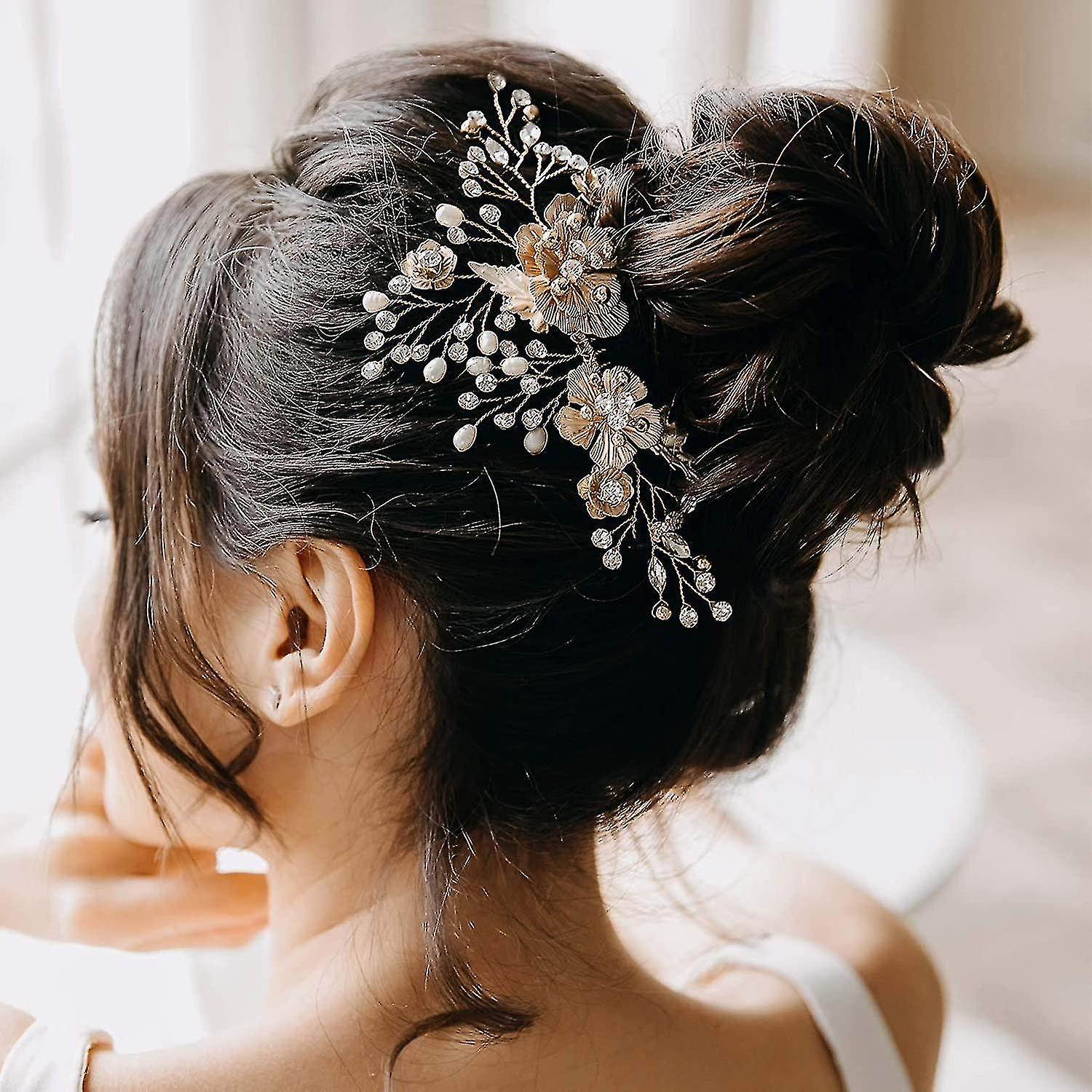 flower hair accessories for weddings