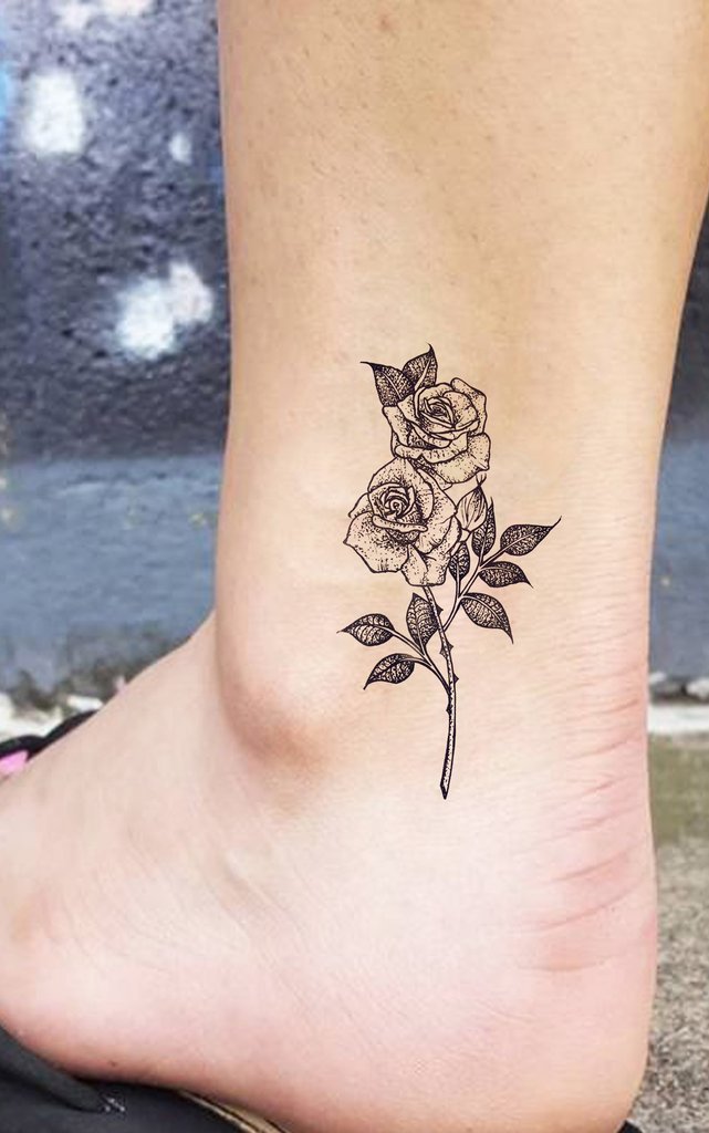 flower tattoos for females