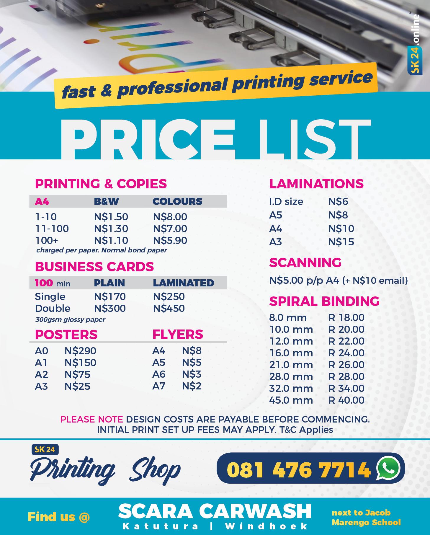 flyer printing cost philippines