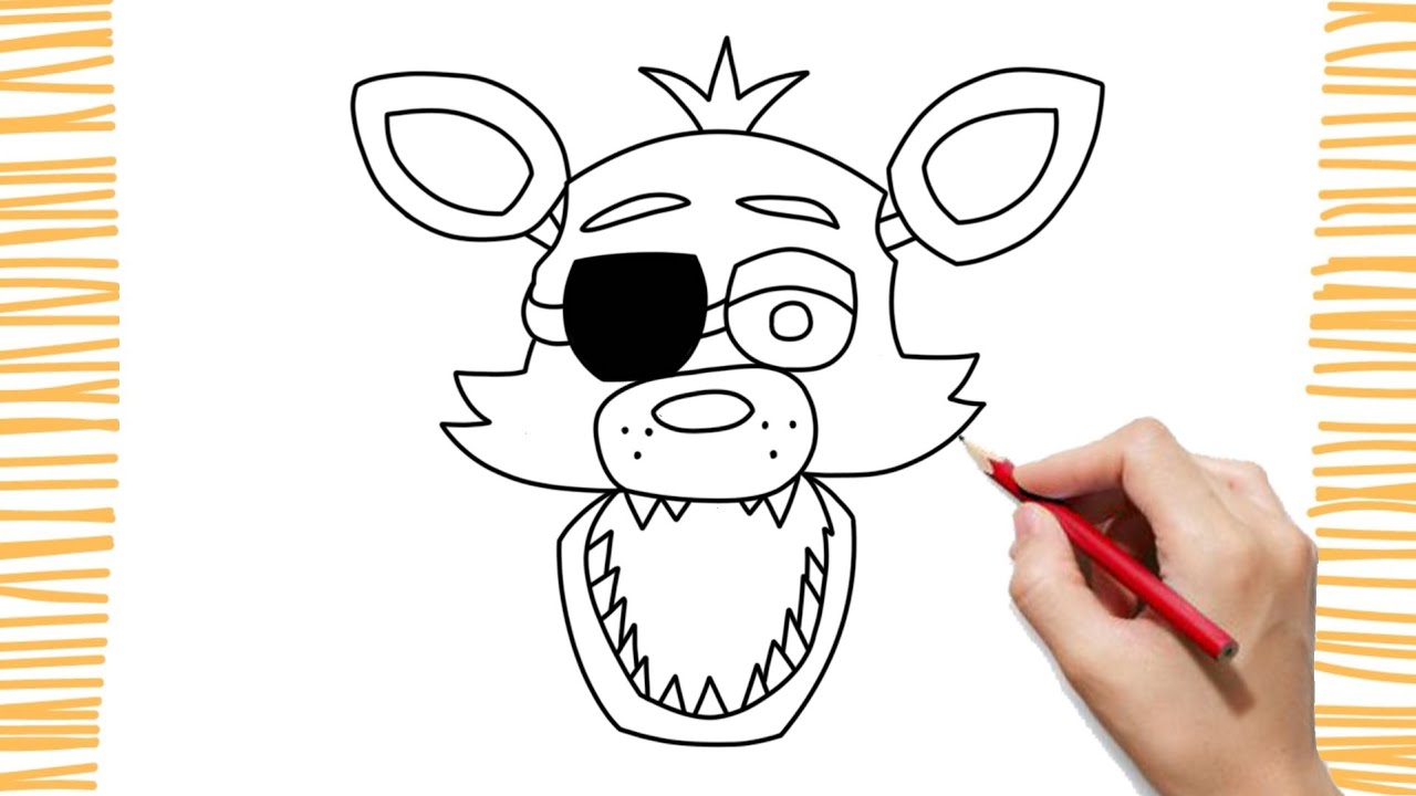 fnaf drawing foxy