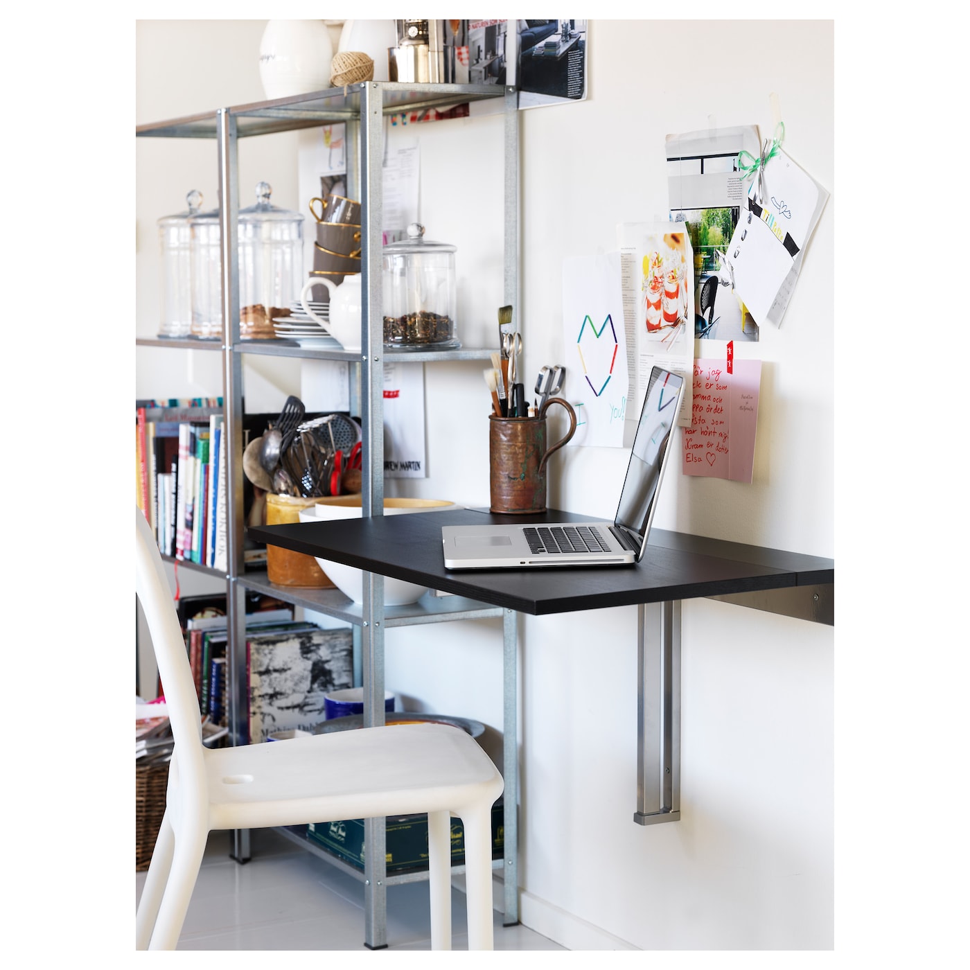 fold away desk ikea