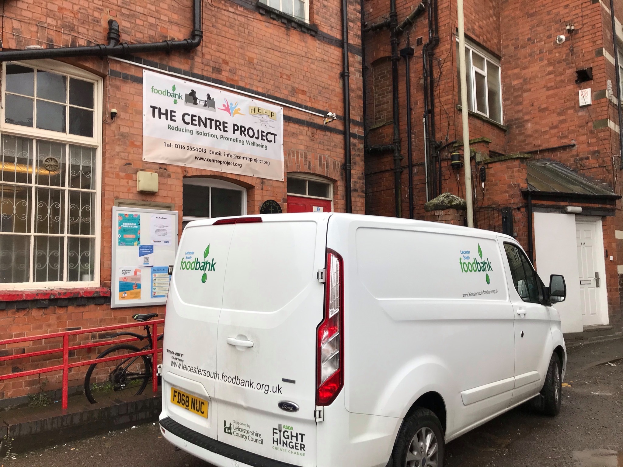 food banks in leicester city