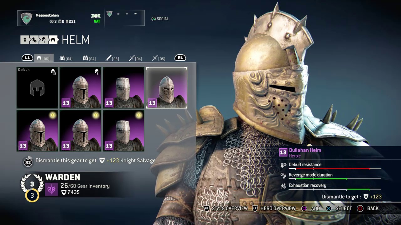 for honor rare items