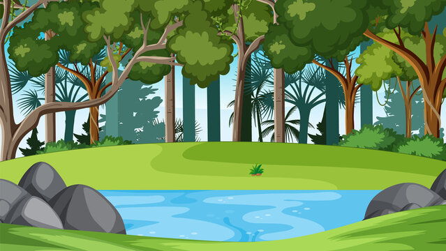 forest background clipart