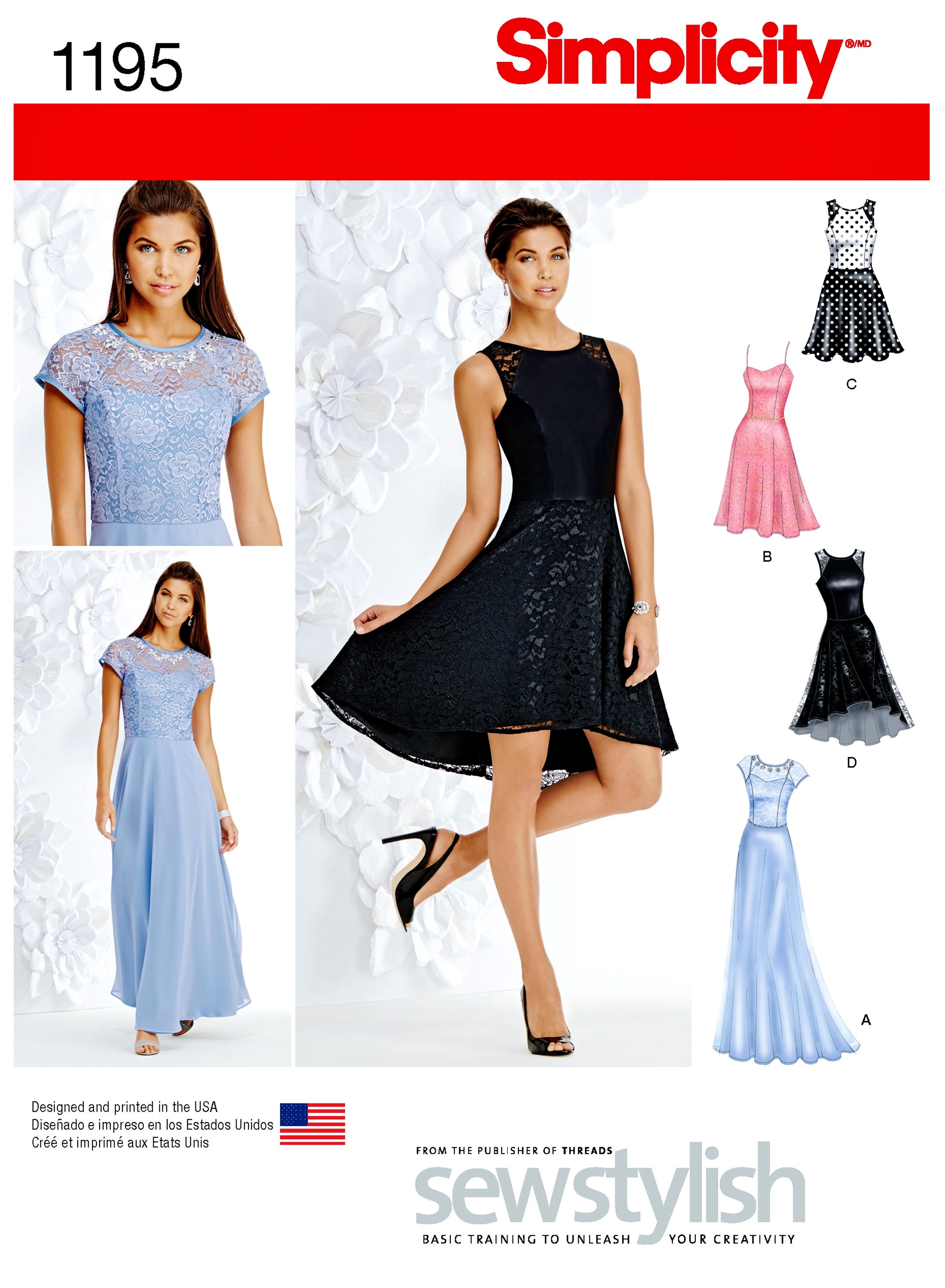 formal dress patterns for women