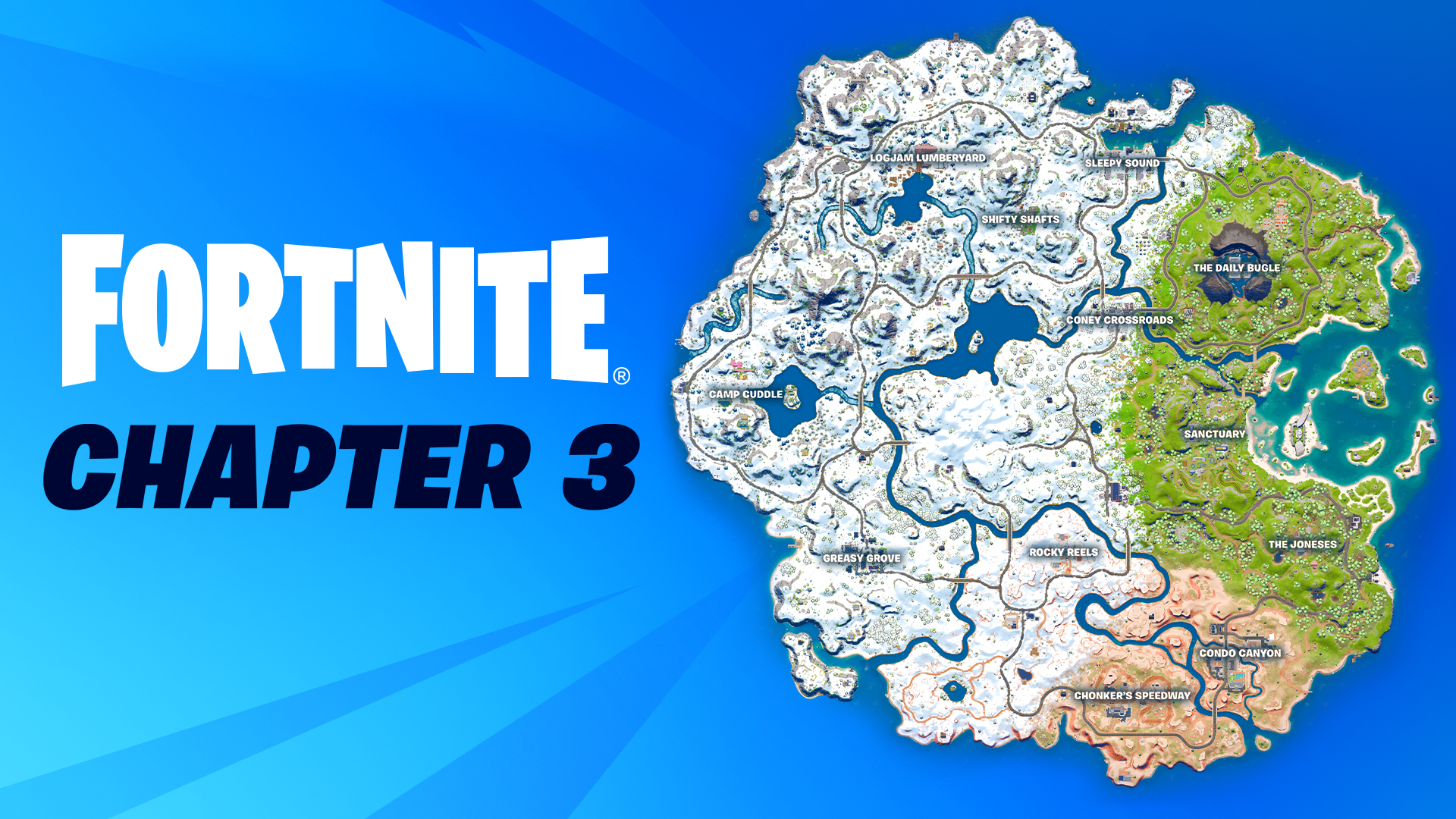 fortnite chapter 3 season 3 map