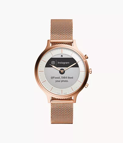 fossil hybrid smartwatch women