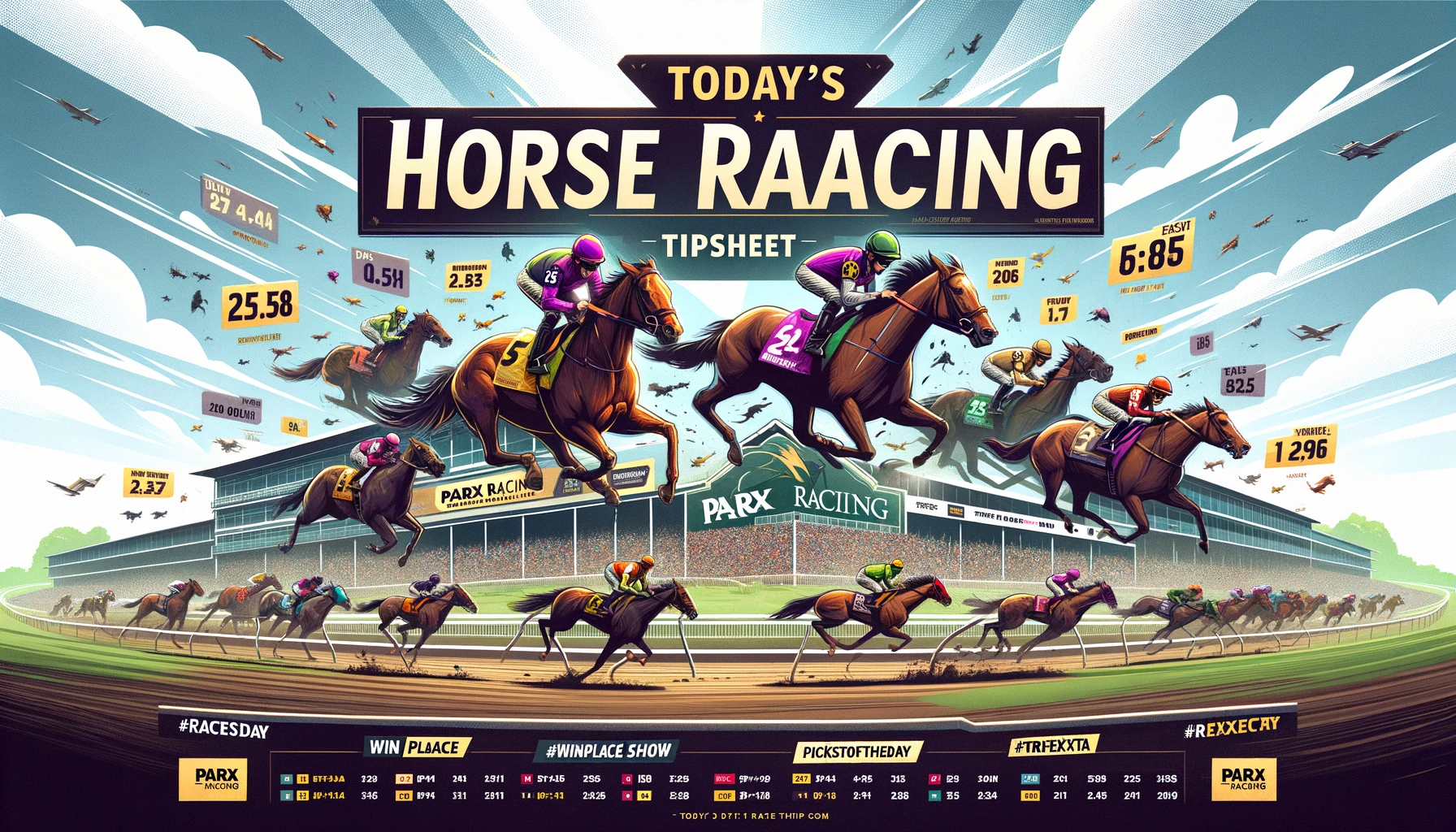 free horse racing picks today parx